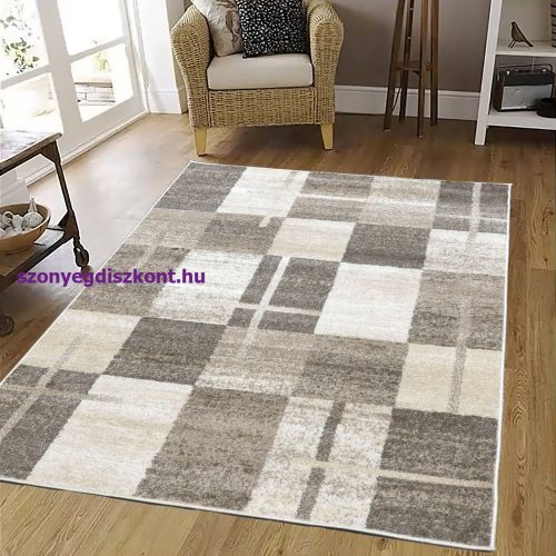 Den Promo 5107 bézs 160x230cm modern szőnyeg