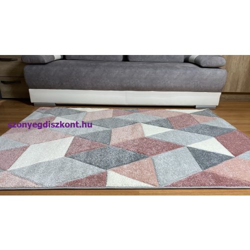 Den Linett  pink 8797 pink 80szett=80x250cm+2dbx80x150cm szőnyeg