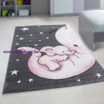 Ay. kids 560 ròzsaszín 80x150cm gyerek szőnyeg akciò