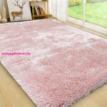 Den. Scott rózsaszín 160x230cm-hátul gumis szőnyeg