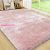 Den. Scott rózsaszín 160x230cm-hátul gumis szőnyeg