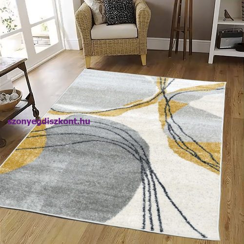 Den Promo 5868 sárga 200x290cm modern szőnyeg