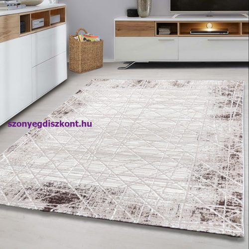 Den Estelle 7079 Bézs Modern Szőnyeg 60szett=60x220+2dbx60x110cm