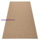 Bolti 6. Fonott sizal floorlux szőnyeg 20580 egyszerű, egyszínű - természetes / kávé 60x110 cm