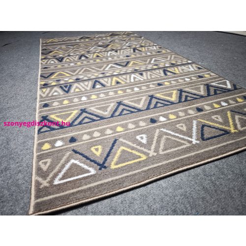 Bolti 21. Ber. Alfa Nowa 7207 Barna-Sárga 80x150cm szőnyeg