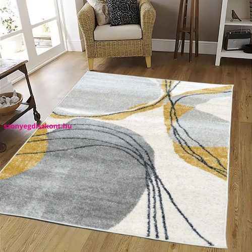 Den Promo 5868 sárga 60x110cm modern szőnyeg