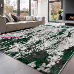 TOP! Den. Sunset new 1058 L.Szürke-Zöld 160x230cm modern szőnyeg