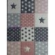 Ber. Smart 120x180cm 40217 pink csillagos gyerekszőnyeg