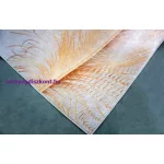 Ber. Porte 2395 szürke-arany 80x150cm- modern vékony szőnyeg