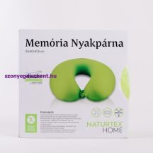 Memory nyakpárna 33x30x10,5 cm zöld