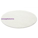 Ay. life 1500 törtfehér 200cm egyszínű kör shaggy szőnyeg