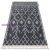 Bolti 21. Szőnyeg BERBER TANGER B5940 szürke / fehér Rojt shaggy 120x170 cm
