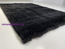 Prémium fekete shaggy szőnyeg 120x170cm