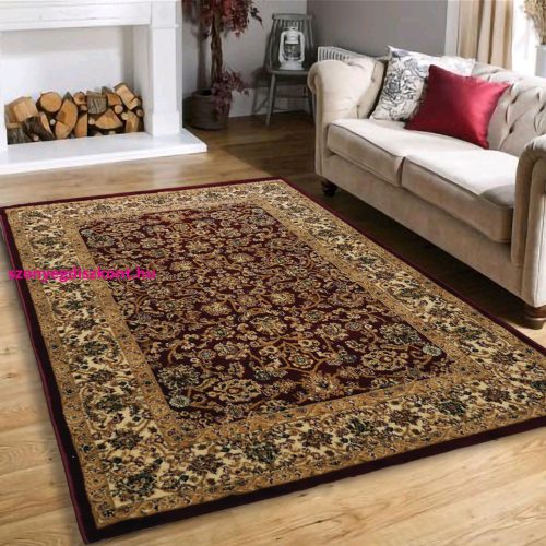 Bolti 7. Den. Elit 3958 Bordó 60szett=60x220cm+2dbx60x110cm szőnyeg