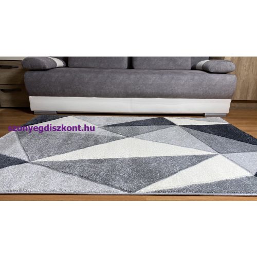 Den Linett szürke 0444 80szett=80x250cm+2dbx80x150cm szőnyeg