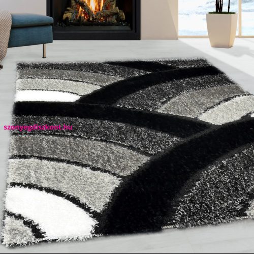 Bolti 7. Den. Melissa new 1143 Fekete 60szett=60x220cm+2dbx60x110cm szőnyeg