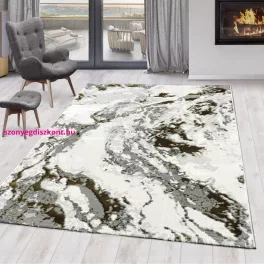   Den. Sunset 8441 Fehér-Zöld 80szett=80x250cm+2dbx80x150cm modern szőnyeg