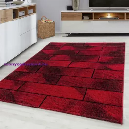 Ay. beta 1110 piros  200x290cm kockás szőnyeg