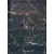 Ber. Porte 2007 fekete-arany 160x220cm- vékony modern szőnyeg