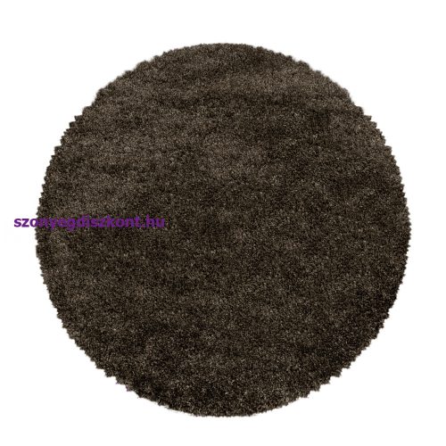 Bolti 9. AY FLUFFY 3500 BROWN 200 x 200 -kör szőnyeg