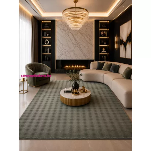 Den. Bubble Zöld 60 x 110cm modern 3D szőnyeg