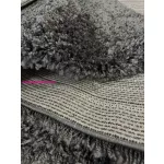 EGYSZÍNŰ SHAGGY SZŐNYEG, Den. CAREN 5121 antracit 60szett=60x220cm+2dbx60x110cm