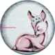 Ay. bambi 850 pink 160cm kör gyerek szőnyeg akciò