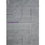 Ber. Zen Garden 2405 Szürke 60x100cm szőnyeg