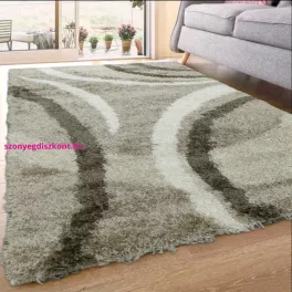   TOP! HOSSZÚ SZÁLÚ SHAGGY, Den. CAREN 479 bézs 120x170cm szőnyeg