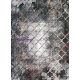 Ber. Porte 0066 szürke-arany 80x150cm- vékony modern szőnyeg