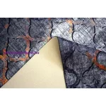 Ber. Porte 0066 szürke-arany 80x150cm- vékony modern szőnyeg