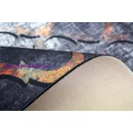 Ber. Porte 0066 szürke-arany 80x150cm- vékony modern szőnyeg