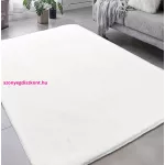 TOP! Den. Lux fehér (kr.)  Puha Szőnyeg 80x250cm-hátul gumis