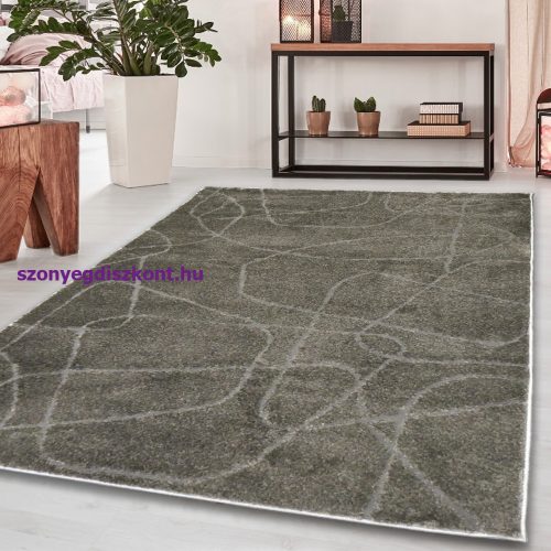 Bolti 7. Den LE MONDE 8522 d.grey 60x220CM-MODERN SZŐNYEG