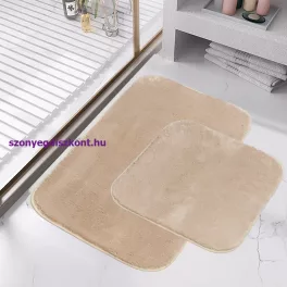 2 részes fürdőszobai szőnyegek (wc+kádkilépő)