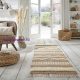 FL. MEDINA JUTE NATURAL/IVORY 60X230