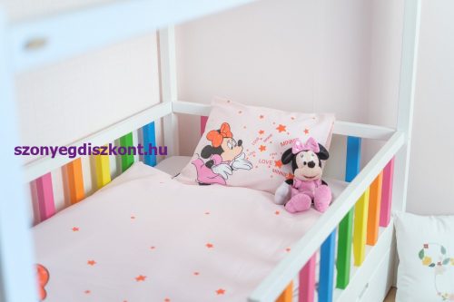NAT. Disney Baby Ágyneműhuzat 2 részes Minnie - 90x130cm + 40x50cm