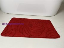 Fürdőszobai szőnyeg 1 részes - piros nagyvirág