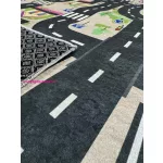 Den. Mile 5375-1 bézs 80 x 150cm autópályás gyerekszőnyeg