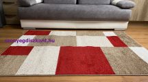 Modern szőnyeg akció, LARA piros-bézs 5620 120x170cm