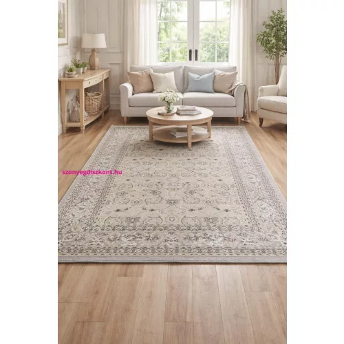 Den. Aura klasszikus szőnyeg 200 x 290cm Szürke 5699