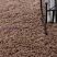 Ay life 1500 mokka 80cm egyszínű kör shaggy szőnyeg