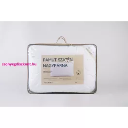 NAT. Szatén-pamut párna 70x90 cm