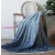 NAT. Naturtex sherpa design kétoldalas pléd - Ombre Blue 150x200 cm