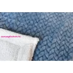 NAT. Naturtex sherpa design kétoldalas pléd - Ombre Blue 150x200 cm