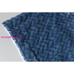 NAT. Naturtex sherpa design kétoldalas pléd - Ombre Blue 150x200 cm