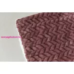NAT. Naturtex sherpa design kétoldalas pléd - Ombre Coral 150x200 cm