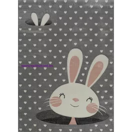   Ber. Smart kids 22721 szürke 120 X 180 cm puha gyerek szőnyeg