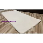Serrano fehér 160x230cm-gumis hátoldalú