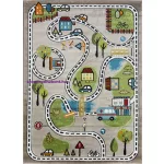 Ber. Smart kids 22919 bézs 140 X 190 cm puha gyerek szőnyeg